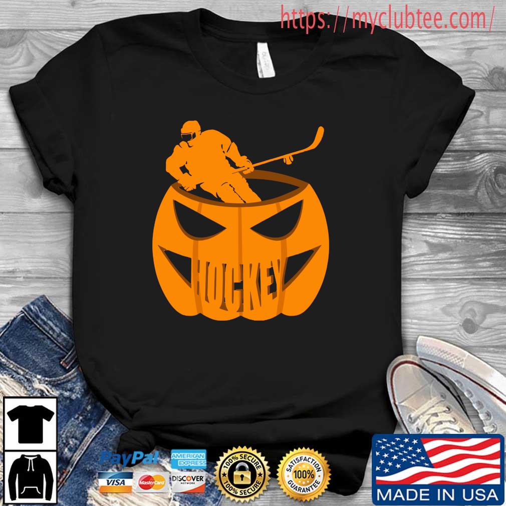 Smeren shit kool Pumpkin Hockey Halloween Shirt, hoodie, sweater, long sleeve and tank top