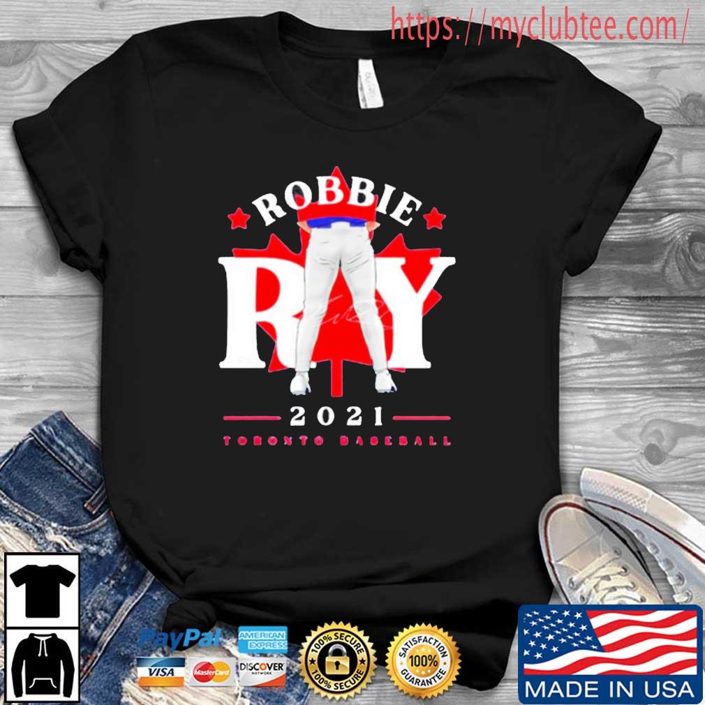 Toronto Blue Jays Robbie Ray Tight Pants Leaf Signature Shirt