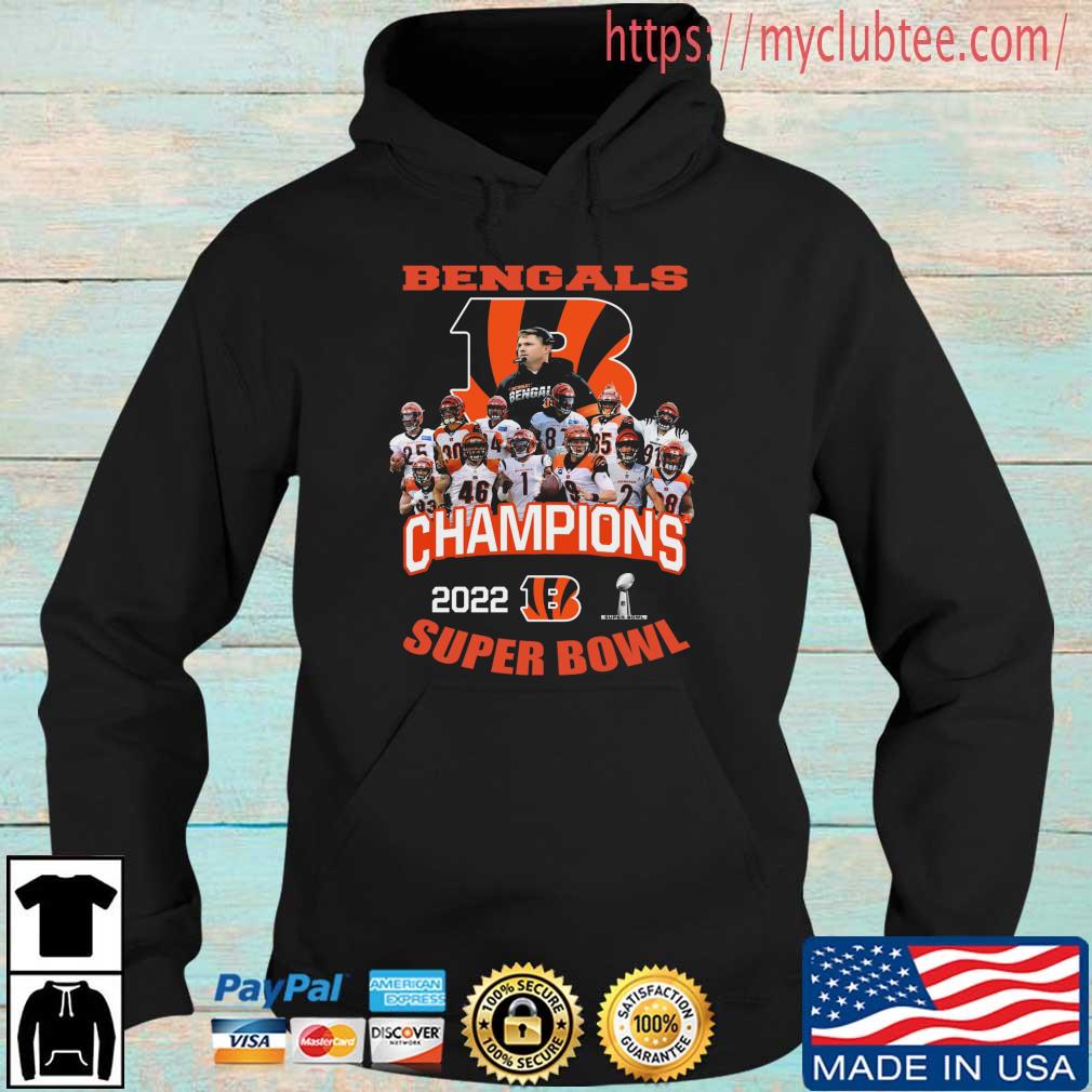 Cincinnati Bengals 2022 Super Bowl Champions Shirt, hoodie
