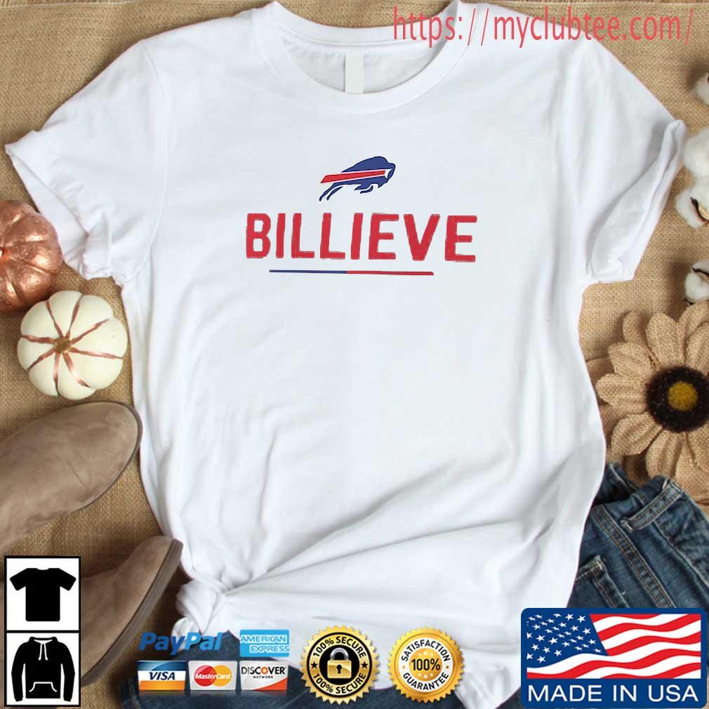 Buffalo Bills Nike Team Slogan Billieve Shirt
