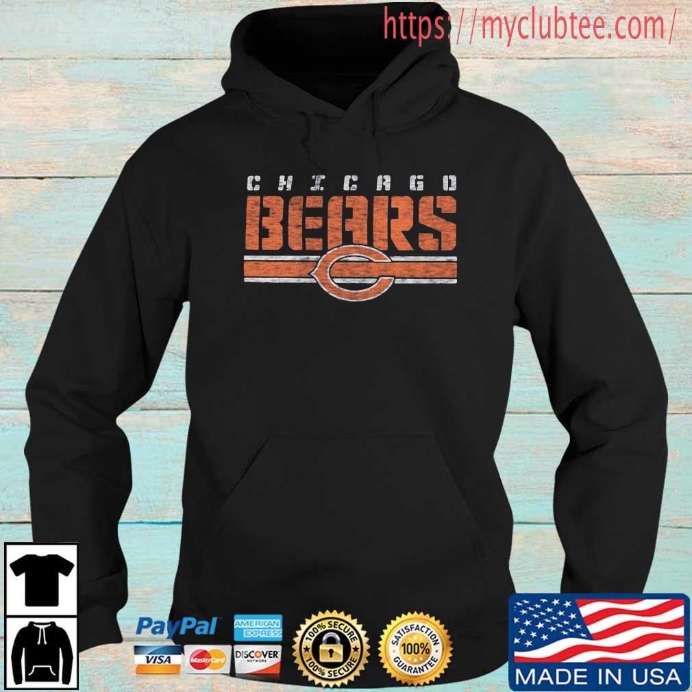 Chicago Bears '47 Logo Team Stripe T-Shirt Hoodie den