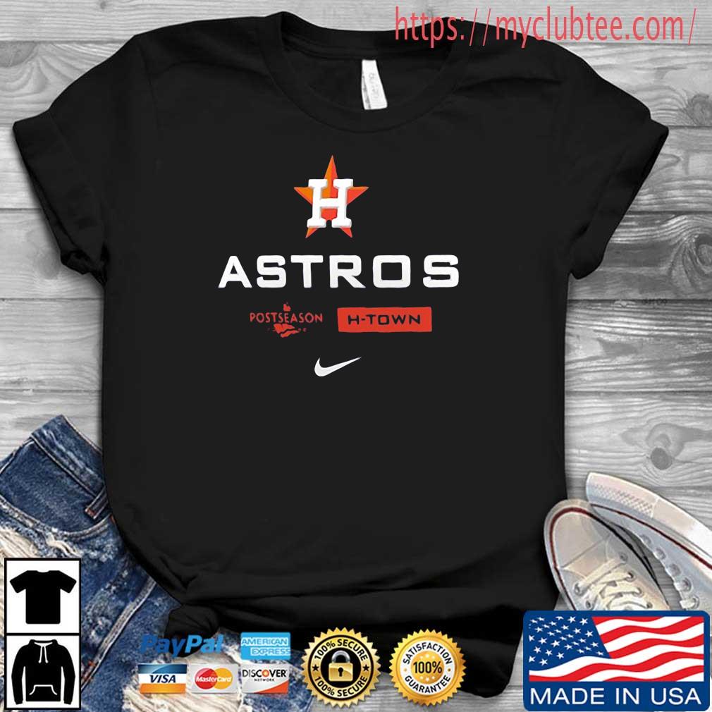 Houston Astros Nike 2022 Postseason Authentic Collection Dugout T-Shirt