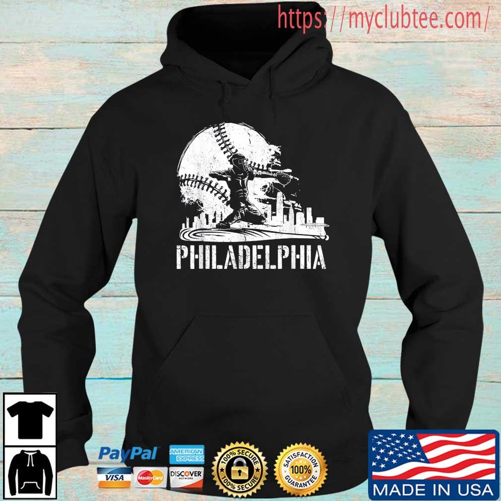 Philadelphia Baseball Philly Downtown Skyline 2022 Shirt Hoodie den