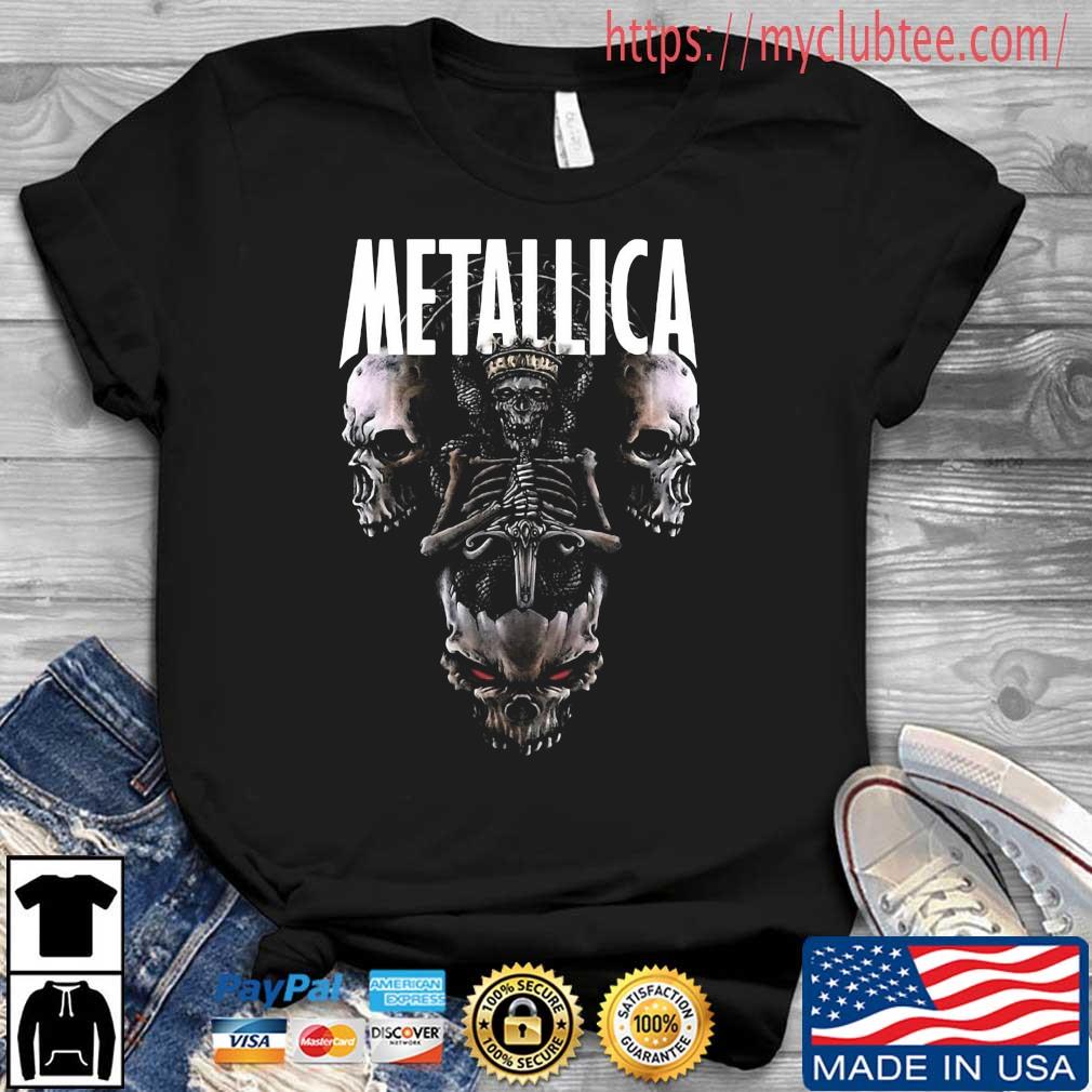 Metallica Killing The Demons Metal Band 90s Shirt
