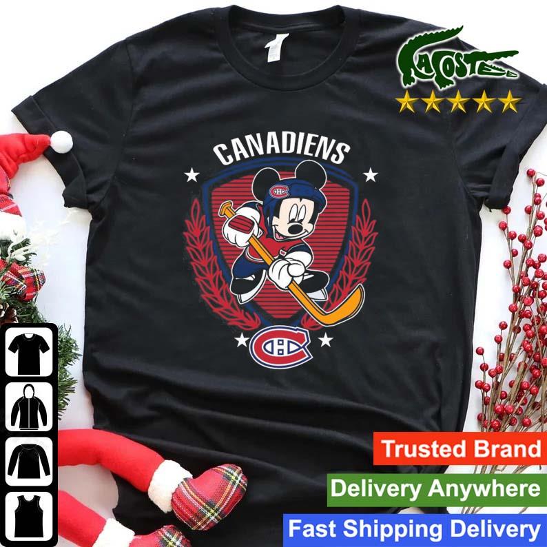 Nhl Montreal Canadiens Hockey Mickey Mouse Disney Long Sleeves T Shirt Shirt