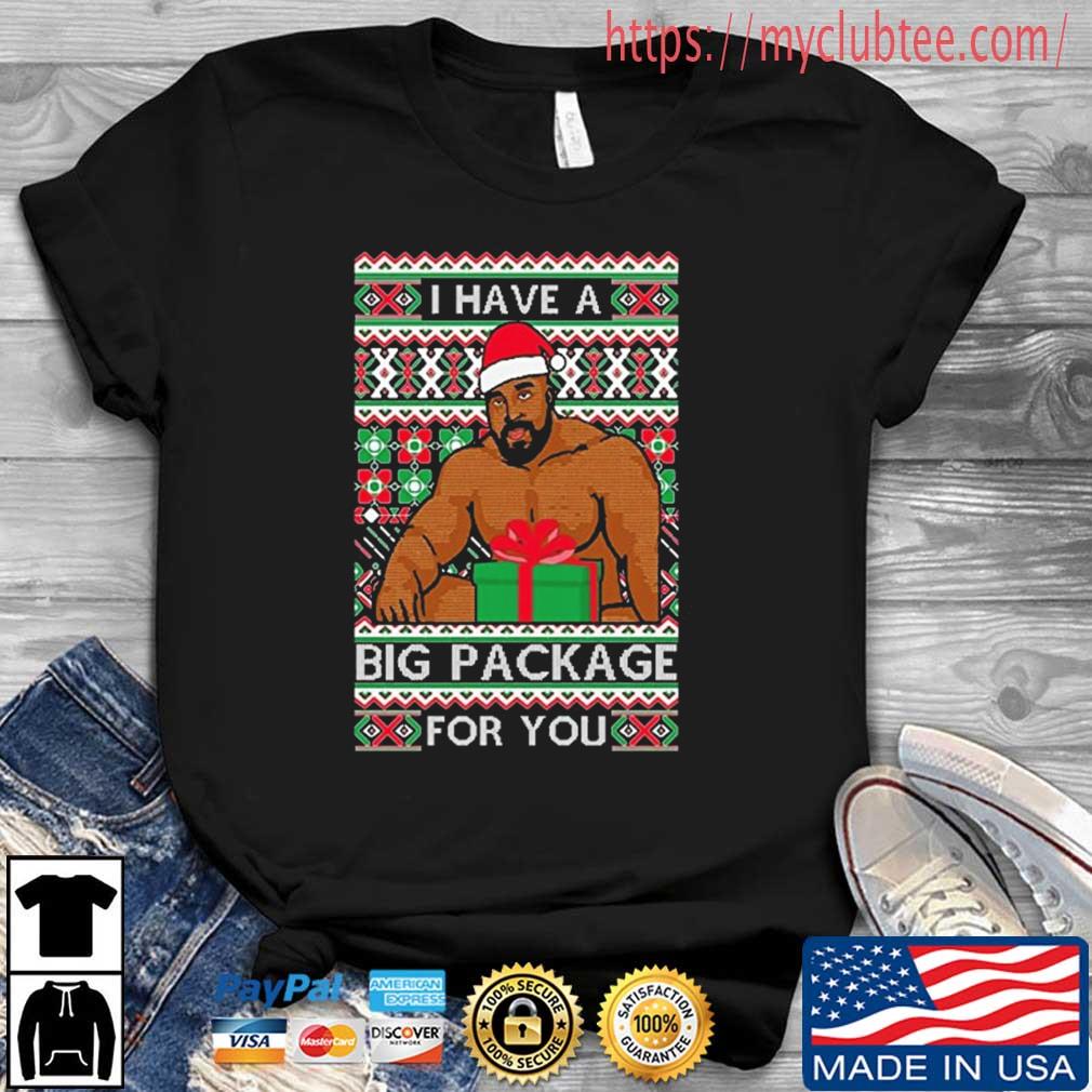 Barry Wood Gift I Have A Big Package For You Ugly Christmas 2022 Sweater