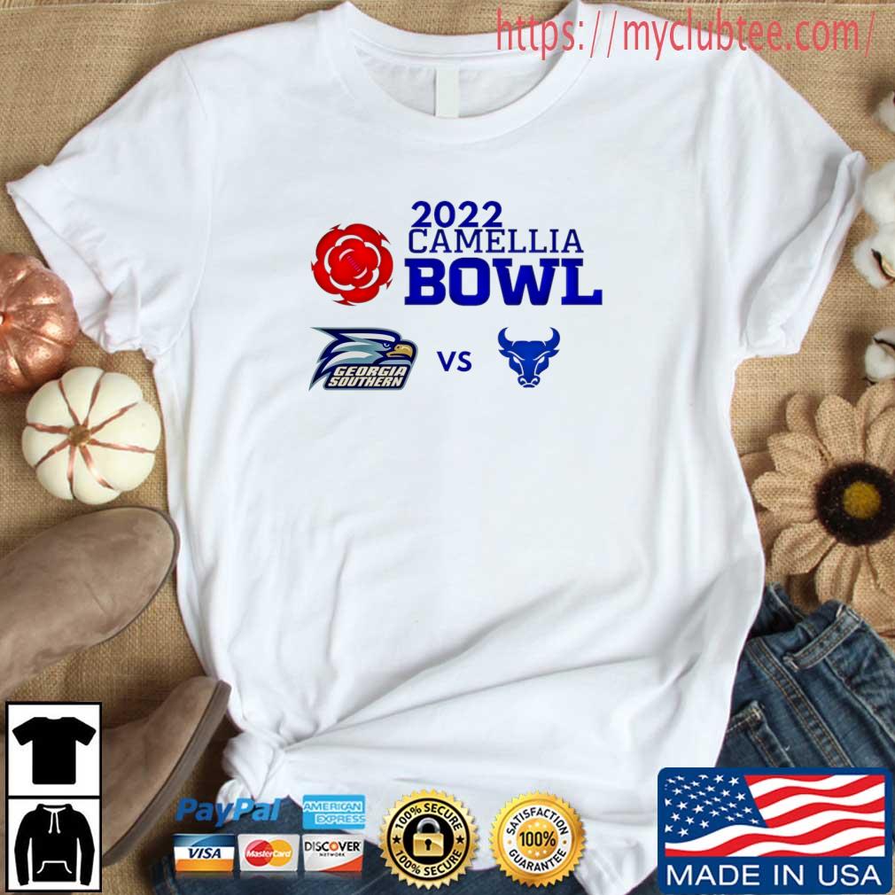 Georgia Southern Eagles Vs Buffalo Bulls 2022 Camellia Bowl Apparel Shirt