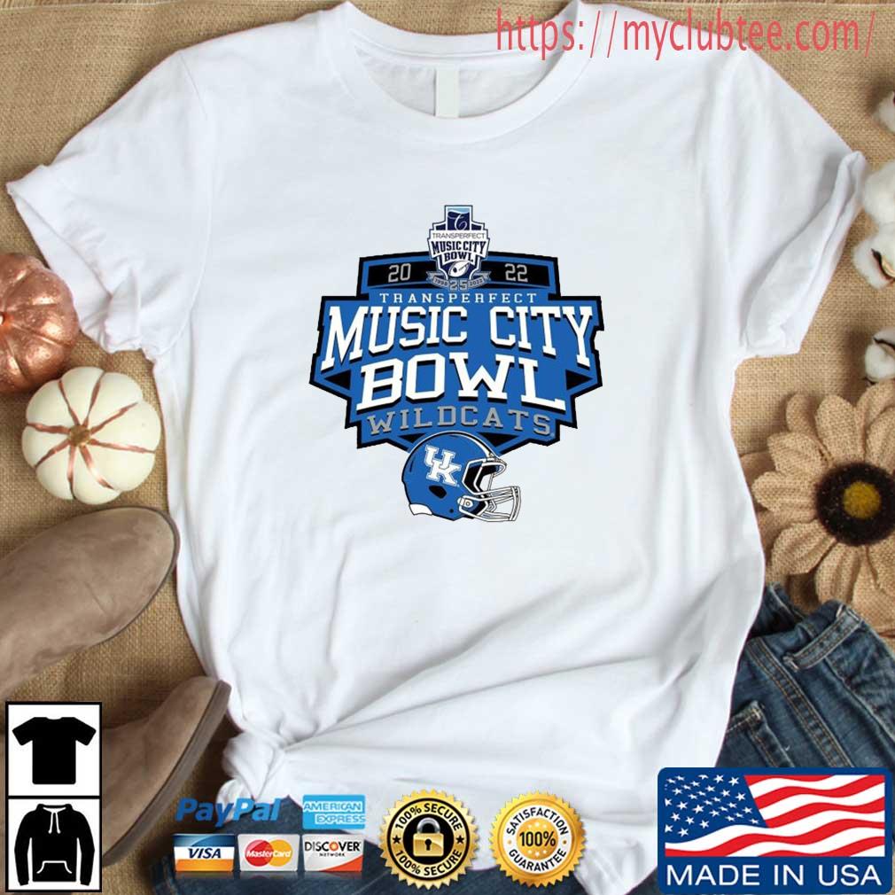 kentucky Wildcats 2022 TransPerfect Music City Bowl Shirt