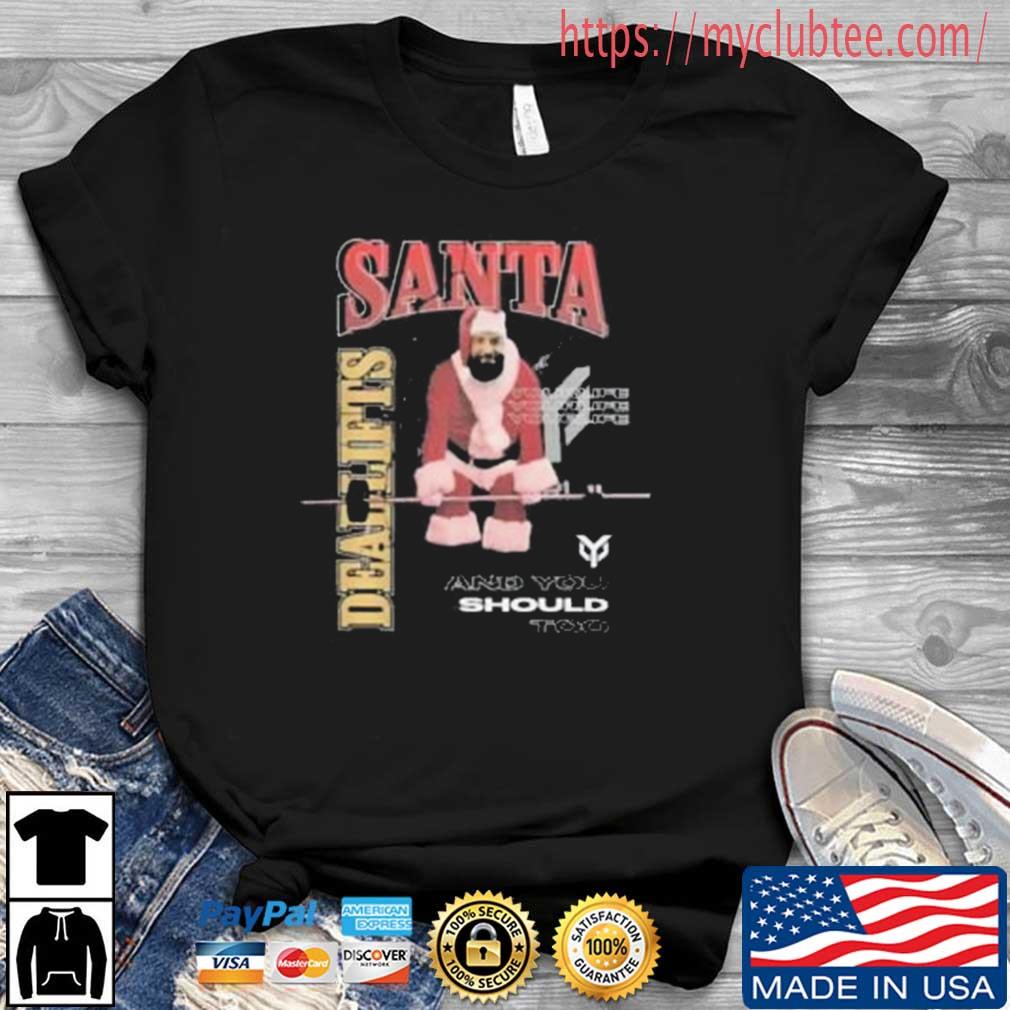 Yourlife Gym Santa Deadlifts Shirt