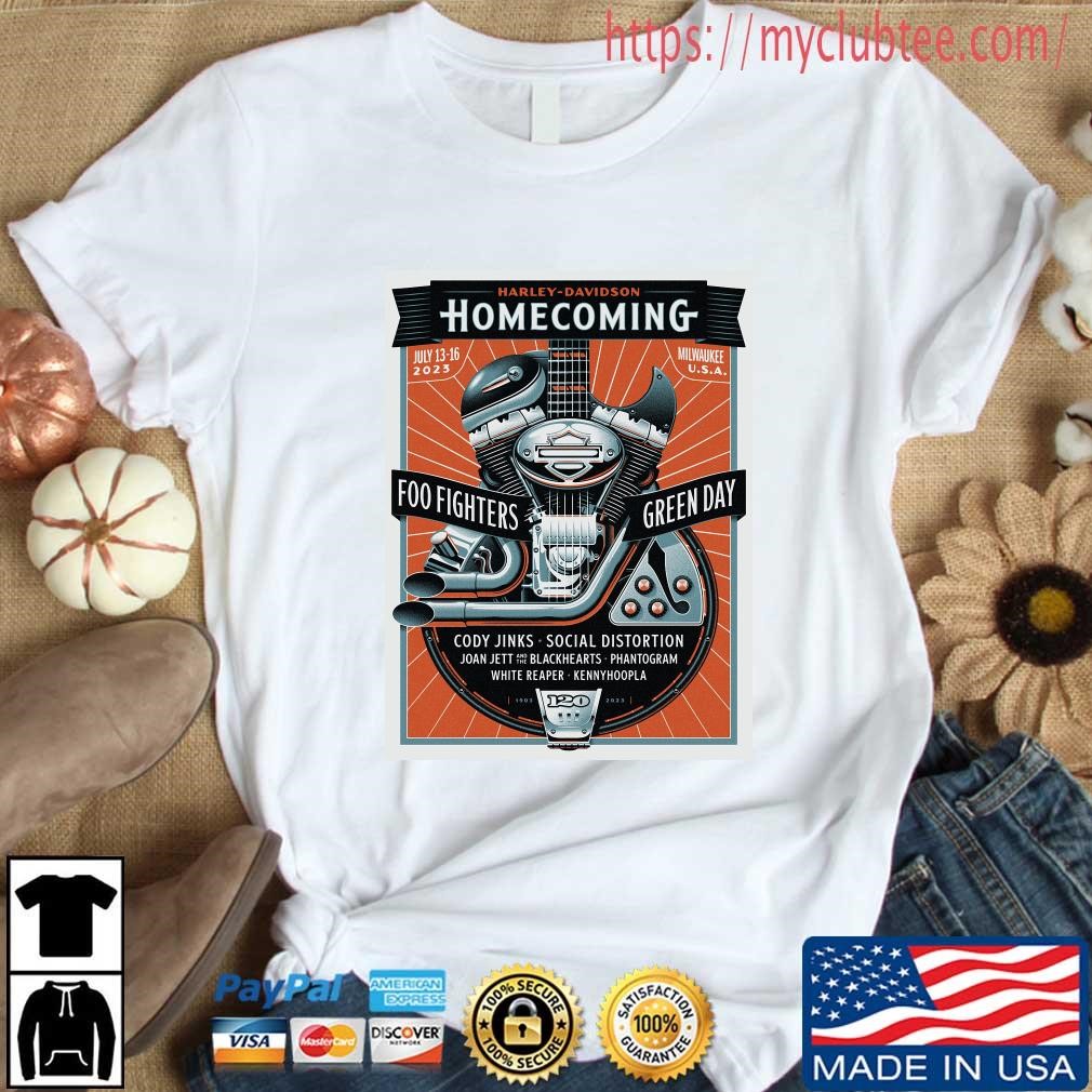 Harley-davidson Homecoming Festival 2023 shirt